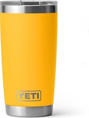 YETI Rambler Tumbler Alpine Yellow Stainless Steel Vacuum Metallica Drinkware
